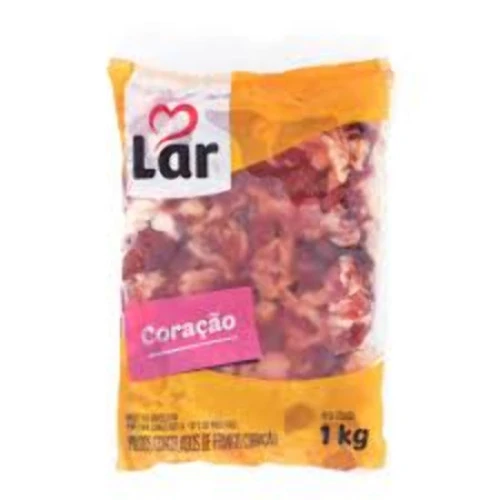 C FRANGO CORAÇÃO LAR CONG PACOTE 1KG