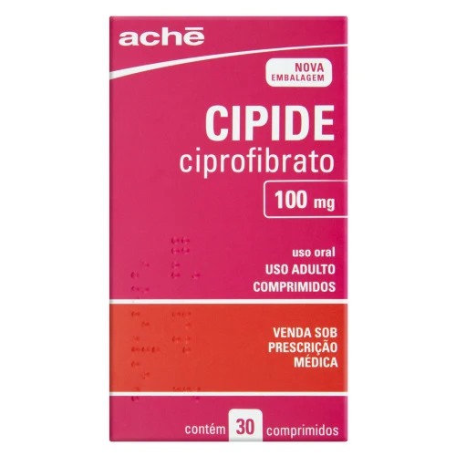 CIPIDE 100MG ACHÊCAIXA 30 COMPRIMIDOS
