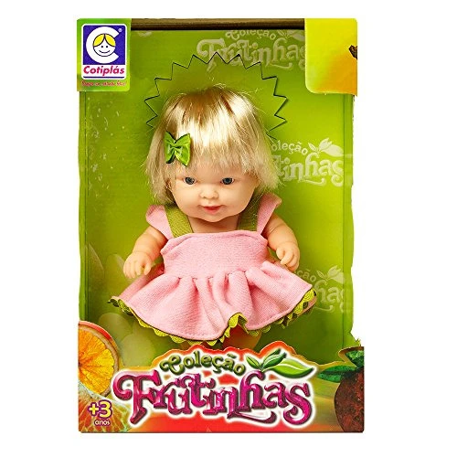 BONECA FRUTINHAS MANGA COTIPLAS