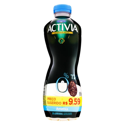 LEITE FERMENTADO DESNATADO AMEIXA ACTIVIA GARRAFA 850G