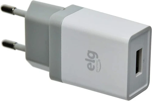 ELG WC1AE CARREGADOR USB DE PAREDE UNIVERSAL BRANCO
