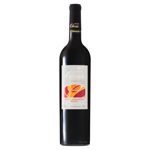 VINHO ARGENTINO TINTO SUAVE RESERVA ESPECIAL SALTON CLASSIC SYRAH SANGIOVESE MERLOT MENDOZA GARRAFA