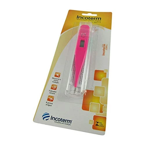 TERMOMETRO INCOTERM DIGITAL PINK
