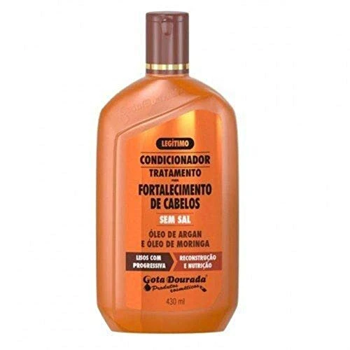 CONDICIONADOR USO DIÁRIO GOTA DOURADA 430ML LISOS PROGRESSIVA UNIT