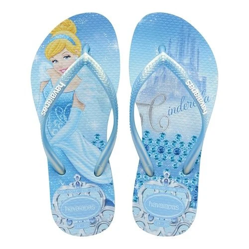 HAVAIANAS KIDS SLIM PRINCESS 31 2 AZUL