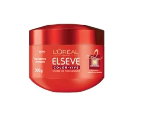 CREME DE TRATAMENTO ELSEVE COLORVIVE 300G LOREAL PARIS