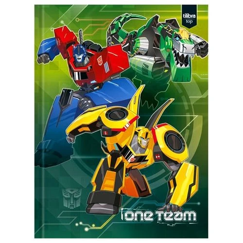 CADERNO BROCHURAO TILIBRA TRANSFORMES 96FL UN