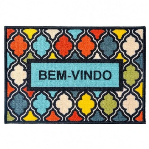 TAPETE PORTA PANOSUL EMBOR COLORS 45X65CM