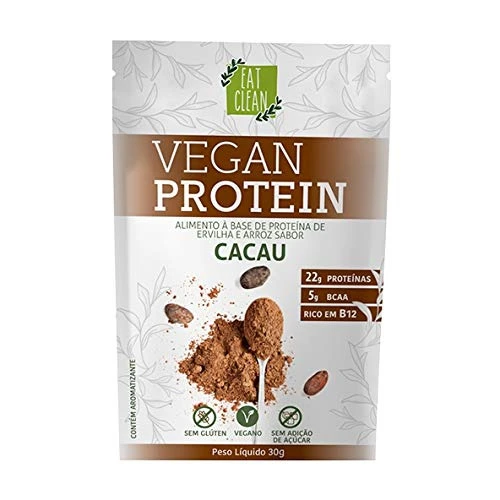 VEGAN PROTEIN CACAU SACHE EAT CLEAN 30G