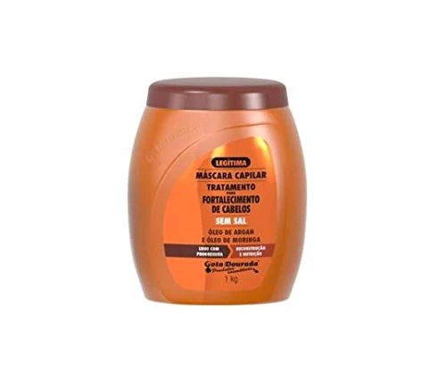 MASCARA GOTA DOURADA 1KG ARGAN PROGRESSIVA