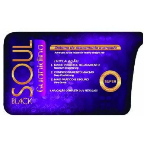 KIT RELAX GUANIDINA 360G SOUL BLACK SUPER
