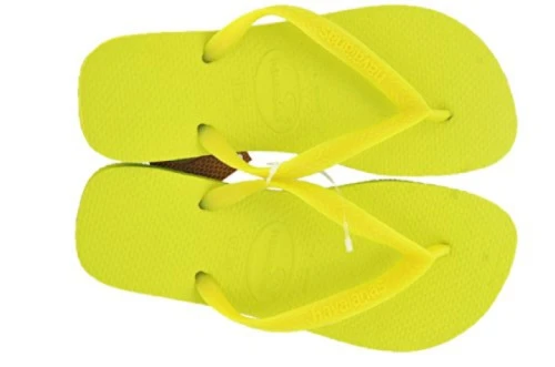SANDALIA HAVAIANAS SLIM AMARELO NEON