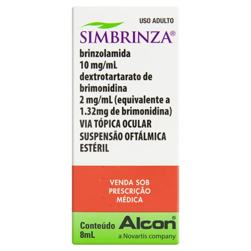 SIMBRINZA ALCON CAIXA 8ML SUSPENSÃO OFTÁLMICA