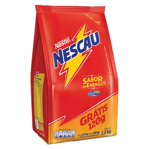 ACHOCOLATADO EM PÓ NESTLÉ NESCAU PACOTE LEVE 1 2KG PAGUE 1 08KG