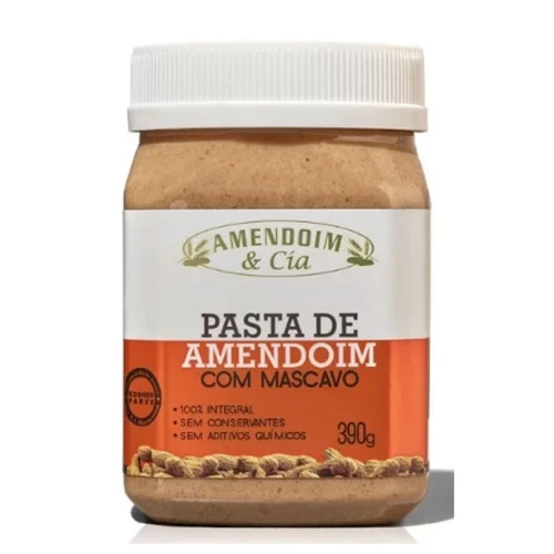 PASTA AMENDOIM COM MASCAVO AMENDOIM CIA 390G