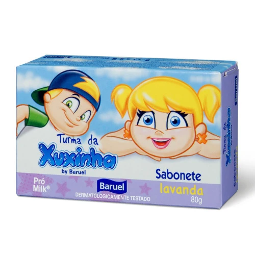 SABONETE TURMA DA XUXINHA LAVANDA 80G