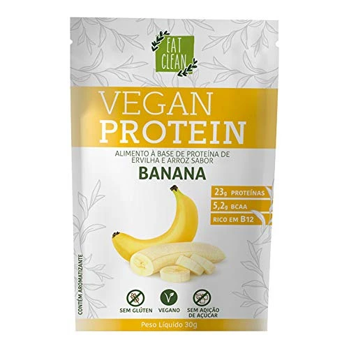 VEGAN PROTEIN BANANA SACHE EAT CLEAN 30G