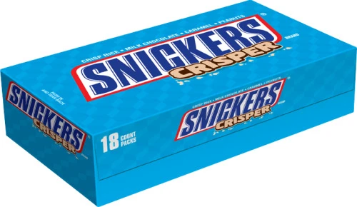 SNICKERS CRISPER 40G 1DPX18UNX40GR