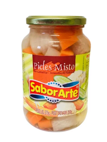 SABOR ARTE PICLES MISTO 350 MPLO4