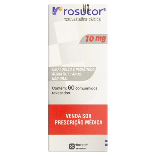 ROSUCOR 10MG TORRENT PHARMA CAIXA 60 COMPRIMIDOS REVESTIDOS