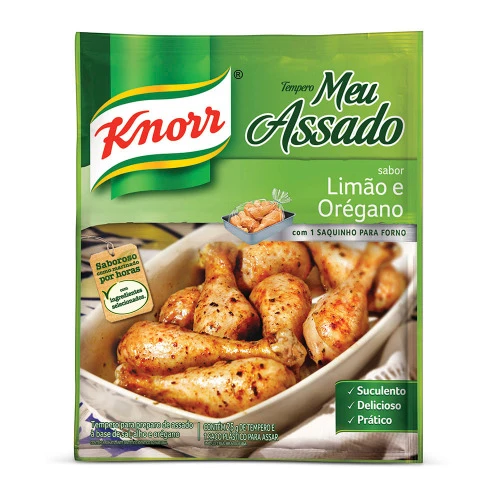 TEMPERO KNORR MEU ASSADO 25G LIMÃO OREGANO