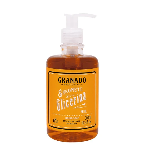 GRANADO SABONETE LÍQUIDO GLICERINA MEL 300ML