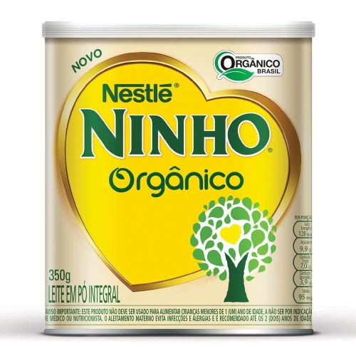 LEITE PÓ NINHO 350G ORGÂNICO INTEGRAL