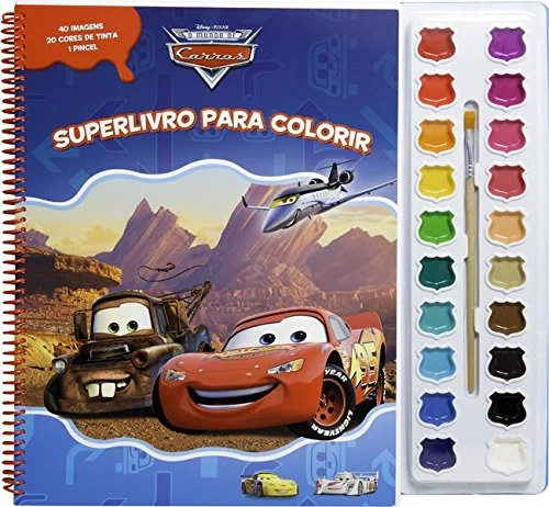 MUNDO DE CARROS O: SUPERLIVRO PARA COLORIR PHIDAL ISBN:
