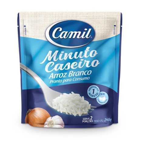 ARROZ PRONTO CAMIL MIN CASEIRO 240G BRANCO