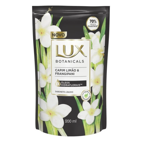 SABONETE LÍQUIDO REFIL LUX BOTANICALS 200ML