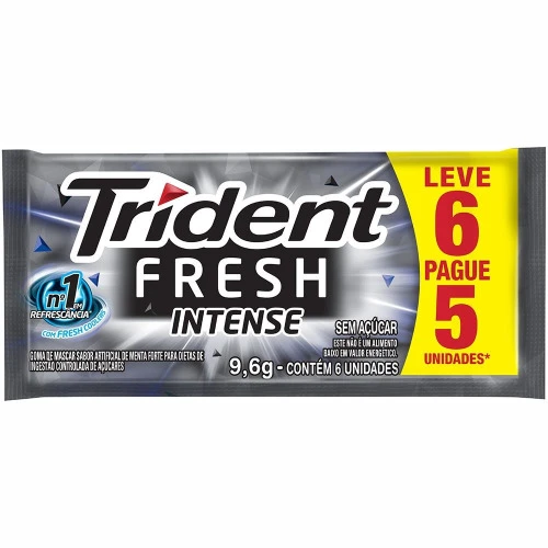 TRIDENT 6S FRESH INTENSE 1X21UN