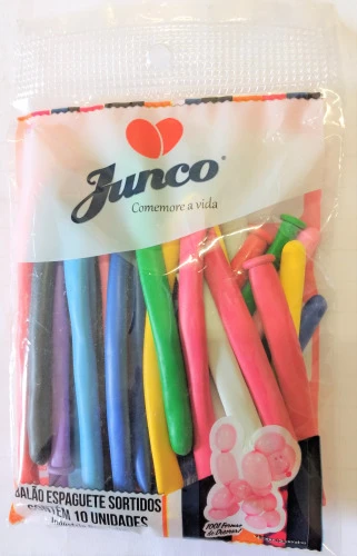 BALÃO ESPAGUETE SORT COM 10 JUNCO