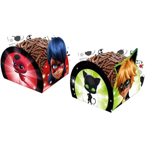 FESTA MIRACULOUS LADYBUG PORTA FORMINHA MIRACULOUS LADYBUG 50 UNIDADES