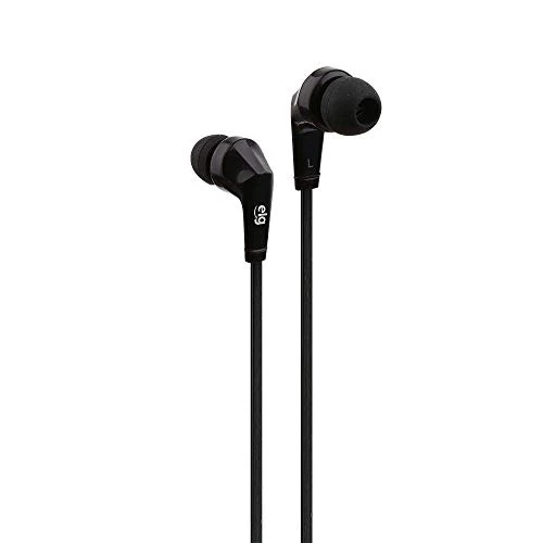 EP01 FONE DE OUVIDO INTRA AURICULAR COM MICROFONE E CONTROLE DE VOLUME 1 2 METRO PRETO ELG