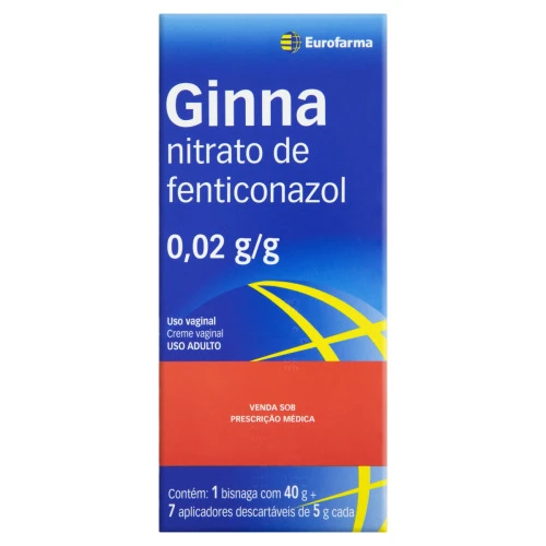 GINNA 0 02G G EUROFARMA CAIXA 40G 7 APLICADORES DESCARTÁVEIS