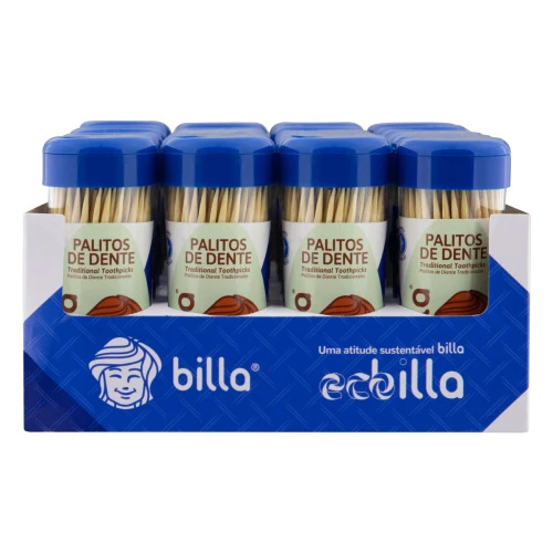 PALITO DE DENTE BILLA 24 UNIDADES