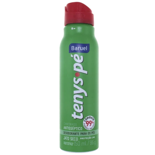 TENYS PÉ CANFORADO DESODORANTE PARA OS PÉS JATO SECO