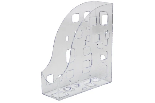 PORTA REVISTAS DELLOCOLOR 28X24 5CM CRISTAL