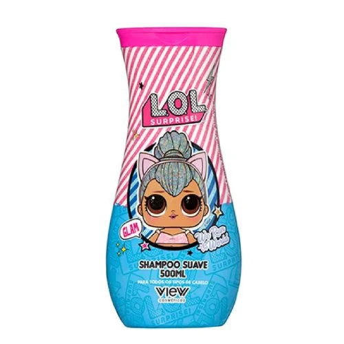 SHAMPOO VIEW COSMÉTICOS LOL SURPRISE SUAVE 500ML