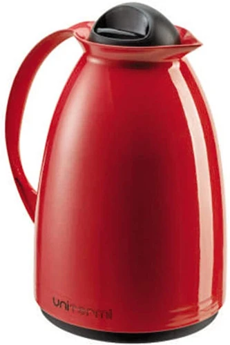 GARRAFA TÉRMICA DE MESA FLORENÇA 650 ML VERMELHA UNITERMI