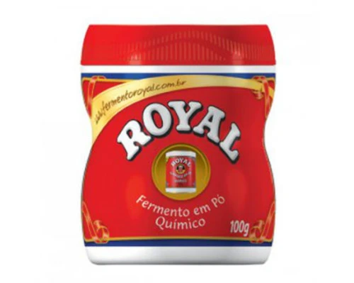 FERMENTO EM PÓ QUÍMICO ROYAL 100G