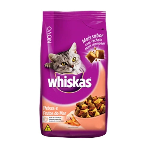 RAÇÃO WHISKAS CAMARAO SALMAO