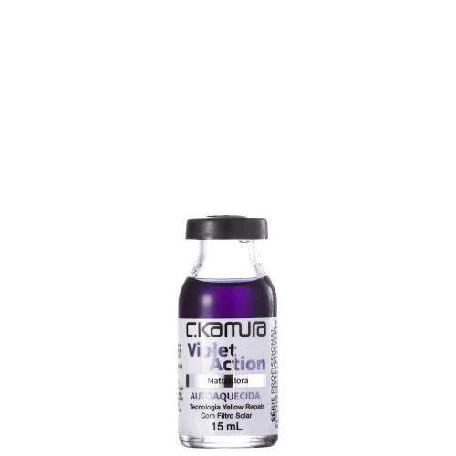 SUPERDOSE AUTOAQUECIDA VIOLET ACTION MATIZADORA C KAMURA 15 ML