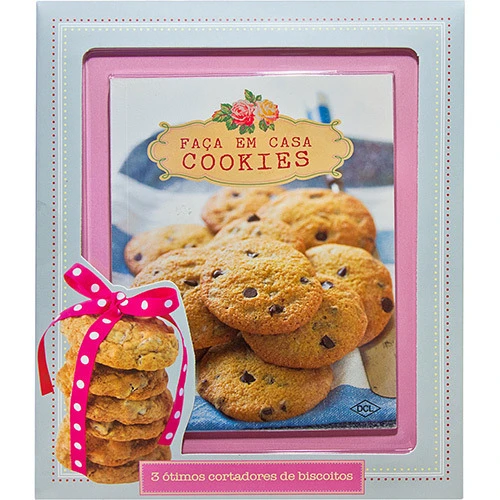 LIVRO FA EM CASA COOKIES 500G DCL DIFUSAO CULTURAL