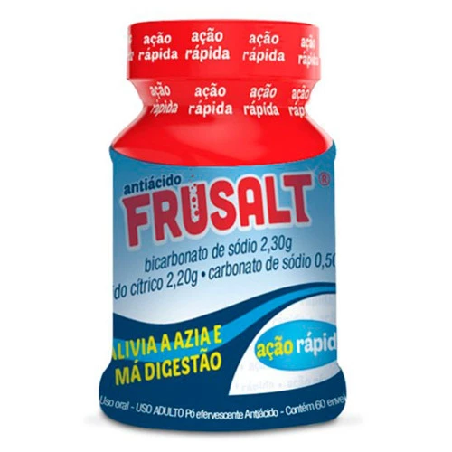 ANTIÁCIDO FRUSALT CIMED PÓ SABOR ORIGINAL FRASCO 100G