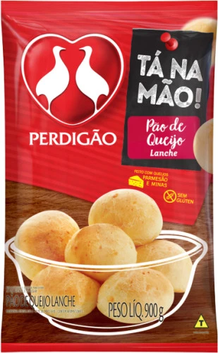 CONG PERD PÃO QUEIJO 900G LANCHE