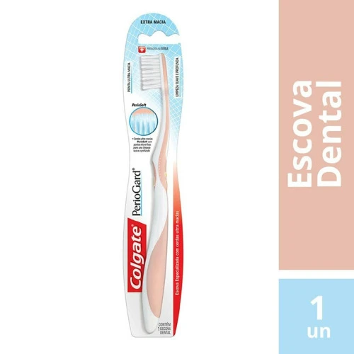 ESCOVA DENTAL COLGATE PERIOGARD 1 UNIDADE CORES SORTIDAS