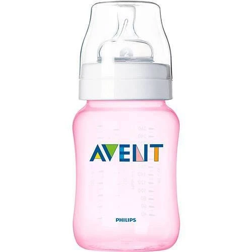 MAMADEIRA CLASSIC PP 330ML ROSA PHILIPS AVENT SCF567 17 1701475