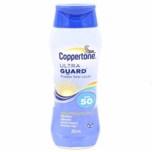 PROTETOR SOLAR LOÇÃO COPPERTONE 200ML FPS50 UNIT