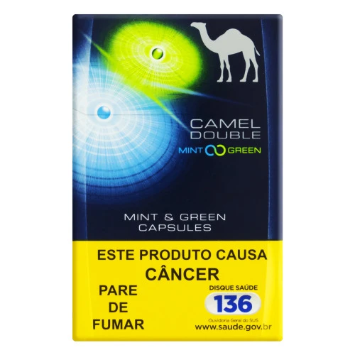 CIGARRO DOUBLE MINT GREEN CAMEL 20 UNIDADES